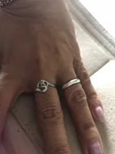 Unift el budismo hindú Yoga Om Aum anillos para las mujeres sobrenatural talismán de acero inoxidable joyas de amuleto religioso Meditatio regalos