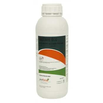 CULTIVERS Oxicobre-Eco of 1 L. Copper oxychloride to 70% eco-friendly. Is to source of Copper for all kinds of plants
CULTIVERS Oxicobre-Eco of 1 L. Copper oxychloride to 70% eco-friendly. Is to source of Copper for all kinds of plants