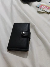 Protección de bloqueo Rfid portatarjetas, tarjetero bloqueador Rfid, portatarjetas de identificación, billetera de cuero o aluminio, protección de tarjeta bancaria de negocios, tarjetero de crédito