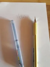 Lápiz de Metal mecánico/0,5/0,7 de alta calidad lápiz automático para profesionales de la pintura por la escuela, la Oficina suministros 2 unids/lote