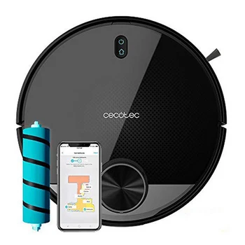 Robot Vacuum Cleaner Cecotec Conga 3390 2300 Pa 3200 mAh WiFi Black
Robot Vacuum Cleaner Cecotec Conga 3390 2300 Pa 3200 mAh WiFi Black