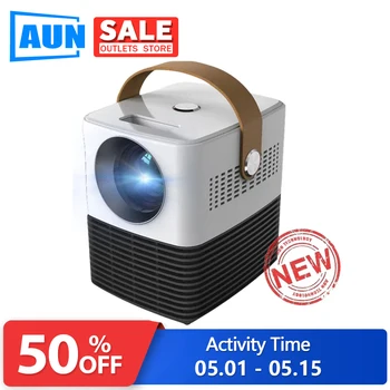 AUN 2020 New Mini Projector L7, 2500 Lumens Brightness, Portable 3D Projector for Home Theater, Support 1080p For playing games
AUN 2020 New Mini Projector L7, 2500 Lumens Brightness, Portable 3D Projector for Home Theater, Support 1080p For playing games