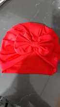 Sombreros de turbante para niñas pequeñas, gorros con nudo, accesorios para el cabello, foto de niños