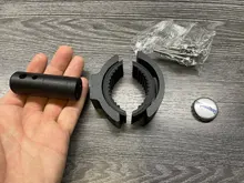 Foco de faro Universal para motocicleta, farol auxiliar, soporte de montaje para proyector de bicicleta, phare, para lámpara