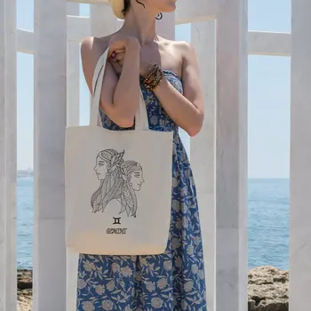 Angemiel Bag Gemini Gemini Sign Shopping Beach Tote Bag 
Angemiel Bag Gemini Gemini Sign Shopping Beach Tote Bag