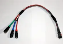 Cable de conexión para tira de luz LED RGB RGBW, Conector de luz macho y hembra de 4 pines y 5 pines, Cable de conexión para 5050 RGB RGBW