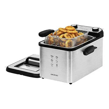 Deep-fat Fryer Cecotec CleanFry Infinity 4000 Full Inox 4 L 3270W Stainless steel
Deep-fat Fryer Cecotec CleanFry Infinity 4000 Full Inox 4 L 3270W Stainless steel
