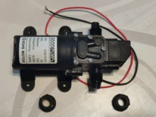 Bomba autocebante de diafragma de Alta presión de agua, 12V de CC, 130PSI, 6L/Min, 70W, Jun18, venta al por mayor y envío directo