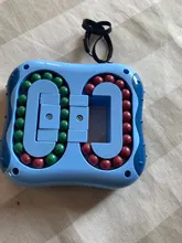 Rotación de frijoles mágicos cubo dedo Fidget juguetes para niños y adultos de alivio de estrés giro de los niños los inteligencia educativa juego