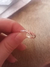 Anillos de flores de moda para mujeres y niñas, chapado en oro rosa, Color plata, Micro cola de circonia cúbica, bandas de boda, accesorios de joyería