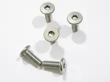 Ultra-Thin Screw-Bolt Wafer-Head Hexagon-Socket Flat 304-Stainless-Steel M8 M2.5 M1.6
