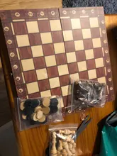 Juego de ajedrez de madera Super magnético, damas de Backgammon, juego de ajedrez antiguo 3 en 1, pieza de ajedrez de madera y tablero de ajedrez
