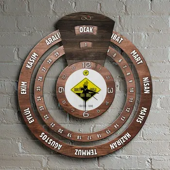 Personalized Professional Nuclear Engineer Infinite Mayan Calendar Wooden Wall Clock
Personalized Professional Nuclear Engineer Infinite Mayan Calendar Wooden Wall Clock