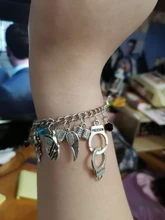 Pulsera SPN inspirada en la TV joyería Supernatural, brazalete de estrella, brazalete de espada, pulsera con cierre de garra de langosta, Sam, Dean, Winchester