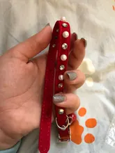 Collar de Gato con campana ajustable, Collar retráctil de perlas de diamante para perros y gatos, correa para el cuello, accesorios para mascotas