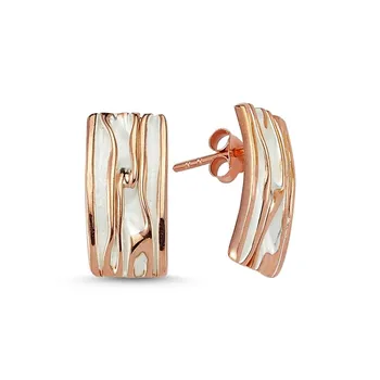 Teleplus Sterling Rectangular Wrinkled Earrings 925 Sterling Silver
Teleplus Sterling Rectangular Wrinkled Earrings 925 Sterling Silver