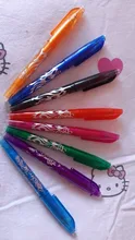 8/16 Uds kawaii pluma borrable adecuado recambios colorido de 8 Color creativa herramientas de dibujo bonito Gel pluma de la Oficina de la Escuela de papelería