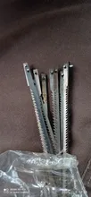 12x atrapado Sierra de calar cuchillas de carpintería Accesorios de herramientas eléctricas de 127mm