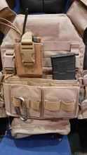 Bolsa de almacenamiento para walkie-talkie Molle, bolsa de almacenamiento para walkie-talkie de uso militar, estuche protector para exteriores
