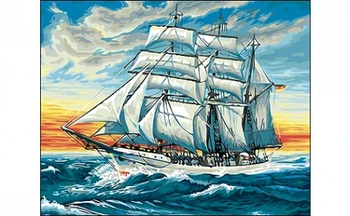 Painting by numbers on canvas 40x50 cm "sailboat on the waves" Red Cat q014
Painting by numbers on canvas 40x50 cm "sailboat on the waves" Red Cat q014