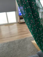 Camisa de Chifón con estampado Floral Vintage para mujer, blusa corta con cuello en V y mangas abullonadas para reducir la cintura, ML640