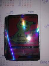 Juego de cartas de Pokemon para niños, cartas brillantes draufeu V VMAX GX de 140V, versión en francés e inglés