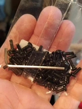 10-60 unids/lote Tornillo hexagonal M2 M2.5 M3 M4 M5 M6 M8 M10Black botón cabeza hexagonal zócalo tapa tornillo Allen hexagonal Tornillos de cabeza redonda