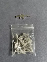 10 piezas de amuletos de Rifle de asalto 45x16mm colgante de fabricación antigua, bronce tibetano Vintage, collar de pulsera DIY