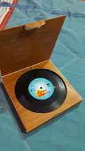 Drink Coaster Table-Mats Nonslip-Pads Coffee-Mug-Cup Vinyl Record Heat-Resistant Creative