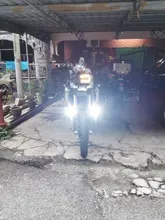 Faro LED para motocicleta, Luz antiniebla de 12v, L6X, para BMW, Suzuki, soportes delanteros, luz de paso