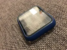 Protector de pantalla completa para Apple watch, carcasa dura mate para Apple watch 6/SE/5/4/3/360, película de vidrio templado para iwatch 5 4, 2/1