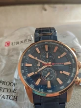CURREN-Reloj de pulsera deportivo impermeable para hombre, cronógrafo de cuarzo con fecha, masculino, de lujo, nuevo