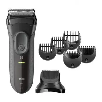 SHAVER 3 IN 1 BRAUN SERIES 3 3000BT-TECHNOLOGY MICROCOMB-SYSTEM CUTTING THREEFOLD ACTION-2 * BLADES SENSOFOIL - IPX7 - B
SHAVER 3 IN 1 BRAUN SERIES 3 3000BT-TECHNOLOGY MICROCOMB-SYSTEM CUTTING THREEFOLD ACTION-2 * BLADES SENSOFOIL - IPX7 - B