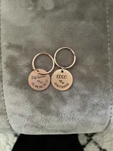 Pet-Id-Tag Pet-Accessories Puppy Dog-Collar Engraved Dog Personalized for Cat