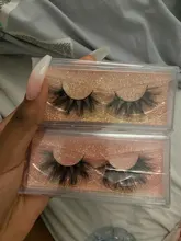 AMAOLASH-pestañas de visón 5D de larga duración, extensión y volumen de pestañas postizas gruesas y largas, naturales y espectaculares