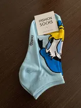 Calcetines tobilleros para mujer de algodón estilo Kawaii Disney Mickey Mouse, calcetín tobillero, verano 2020