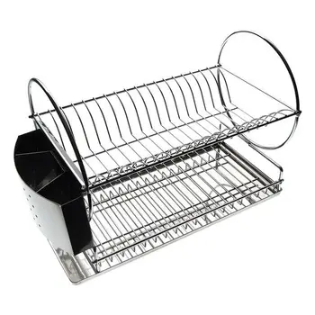 Draining Rack for Kitchen Sink Metal (21,5 x 30,5 x 44,5 cm)
Draining Rack for Kitchen Sink Metal (21,5 x 30,5 x 44,5 cm)