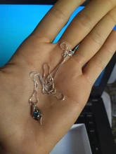 NEHZY-collar de plata de ley 925 para mujer, joyería de moda de alta calidad, pendiente de corazón de Zircón, 45CM de longitud