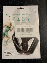 Protector de pantalla para Apple watch, banda de 44mm, 40mm, iwatch de 42mm y 38mm, cubierta de película para apple watch, protector 6 se 5 Accesorios