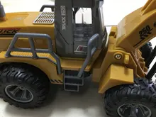 excavadora rc excavadora juguete camion rc Camión de ingeniería de plástico con Control remoto, Mini buldózer con Control remoto 1:32, grúa excavadora, modelo de vehículo eléctrico