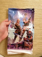 Fortnite-Soporte de bandeja de vasos de papel para pastel, accesorios de fiesta de juguete, artículos de vajilla, Decoración de cumpleaños para niños, juguetes de dibujos animados, regalo