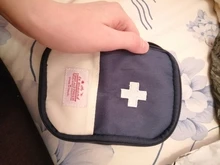 Portátil al aire libre estuche para botiquín de primeros auxilios, bolsa viaje, medicina, paquete Kit de emergencia de bolsas pequeñas de la medicina organizador divisor de almacenamiento