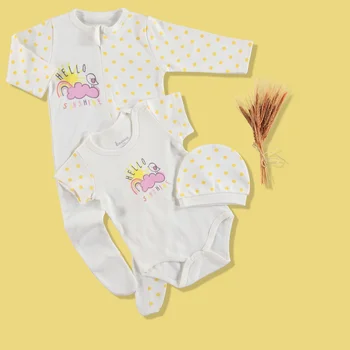 ebebek Bebbek Summer Baby Girl Kitty Romper Bodysuit Hat 3 pcs Set 
ebebek Bebbek Summer Baby Girl Kitty Romper Bodysuit Hat 3 pcs Set