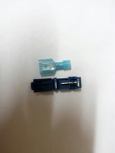 Conectores rápidos de Cable eléctrico, Terminal a presión de Cable de bloqueo de empalme, terminales eléctricos de crimpado, conector de Cable a prueba de agua, 50 uds. (25 juegos)