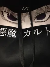 El Anime japonés sudaderas con capucha de Hunter X Hunter de las mujeres de los hombres jerseys sudaderas con capucha sudaderas Killua Zoldyck Hisoka 90s con capucha Tops para hombre Sudadera con capucha