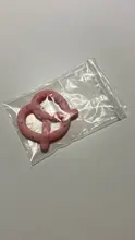 BPA libre silicona dentición alimentos grado Pequeña barra collar de dentición DIY regalos de la ducha de bebé animales de dibujos animados bebé vamos a hacer 1pc