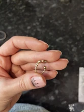 Pendiente de Clip de hoja de oro para mujer, sin Piercing, Puck Rock, Vintage, cristal, joyería