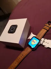 Correa para Apple watch de 44mm, 40mm, iWatch de 42mm y 38mm, correa Retro de cuero de vaca para iwatch series 6 5 4 3 2 SE