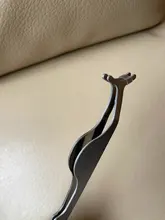 Pinzas para pestañas falsas de acero inoxidable, aplicador de rizador de pestañas postizas, Clip, herramientas de maquillaje de belleza