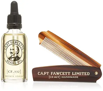 Captain Fawcett Pack gift oil and comb mustache Captain Fawcett 100 g
Captain Fawcett Pack gift oil and comb mustache Captain Fawcett 100 g